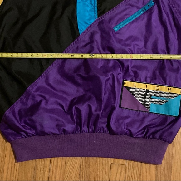 Vintage vtg Nike air flight windbreaker multicolor. - Picture 6 of 16